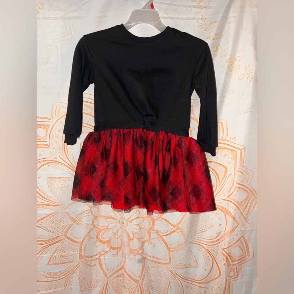 Wonder Nation Black and Red Dress